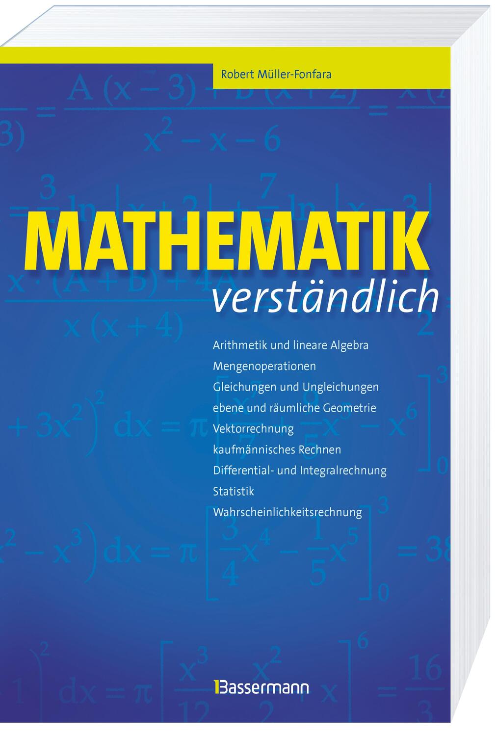 Bild: 9783809438175 | Mathematik verständlich | Robert Müller-Fonfara (u. a.) | Taschenbuch
