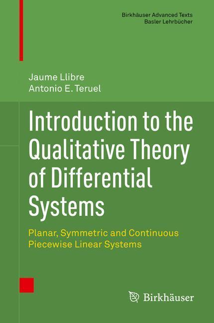 Cover: 9783034806565 | Introduction to the Qualitative Theory of Differential Systems | Buch