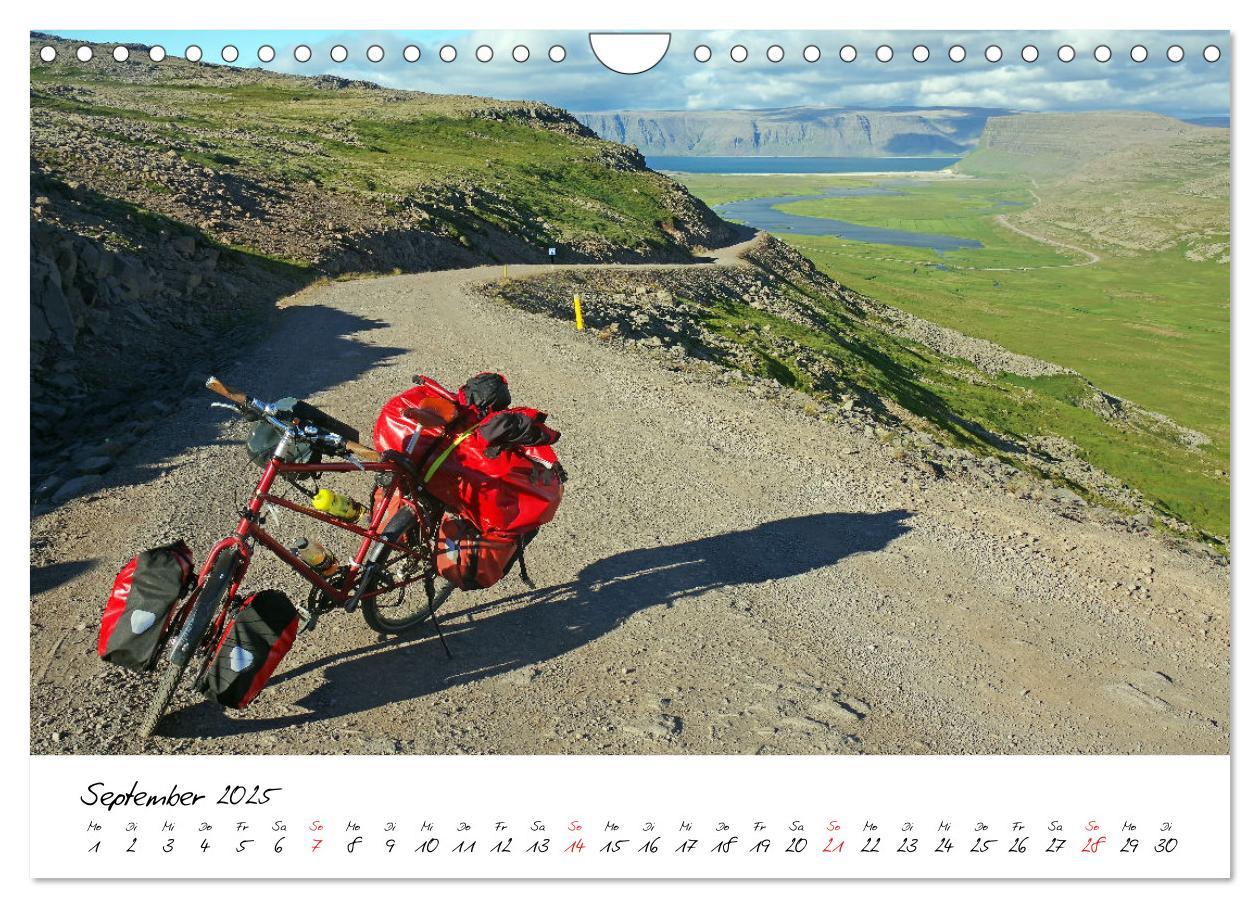 Bild: 9783435552559 | Abenteuer Radreisen (Wandkalender 2025 DIN A4 quer), CALVENDO...