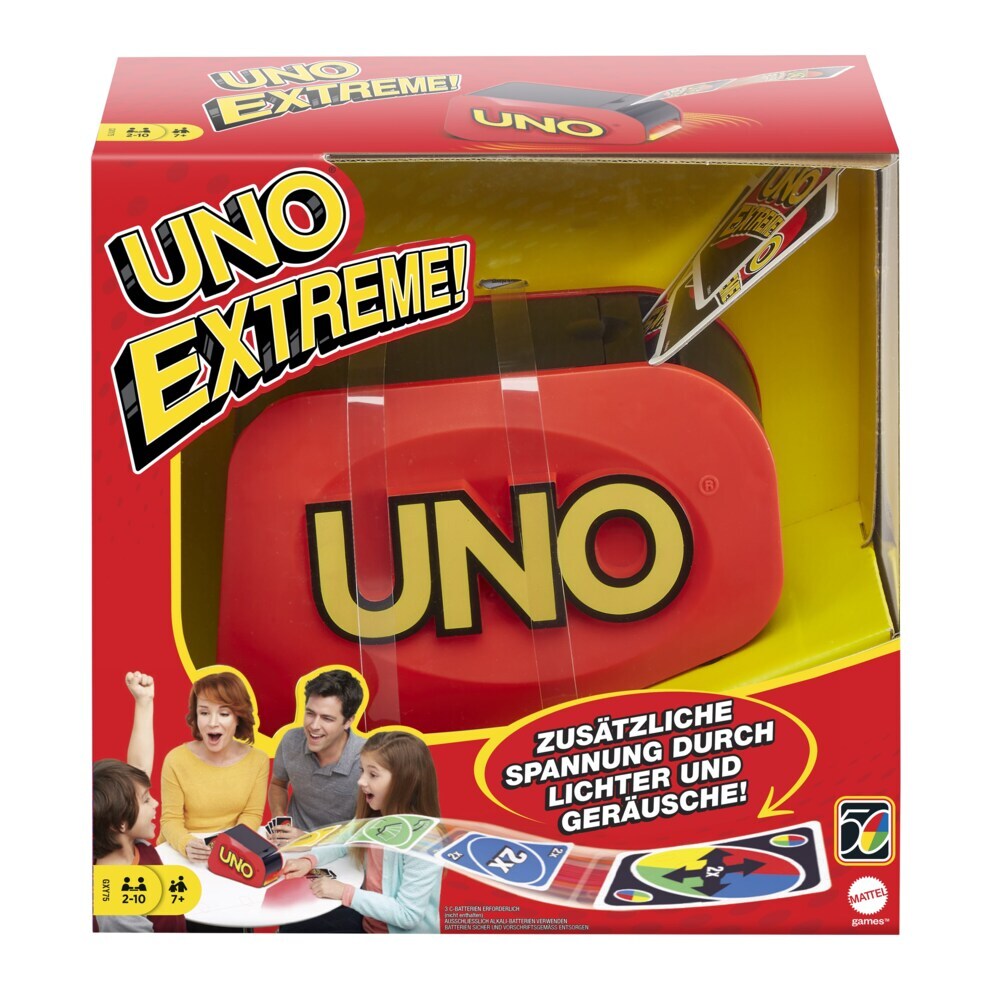 Cover: 887961966176 | UNO Extreme | Spiel | Keine Batterien erforderlich | GXY75 | Deutsch