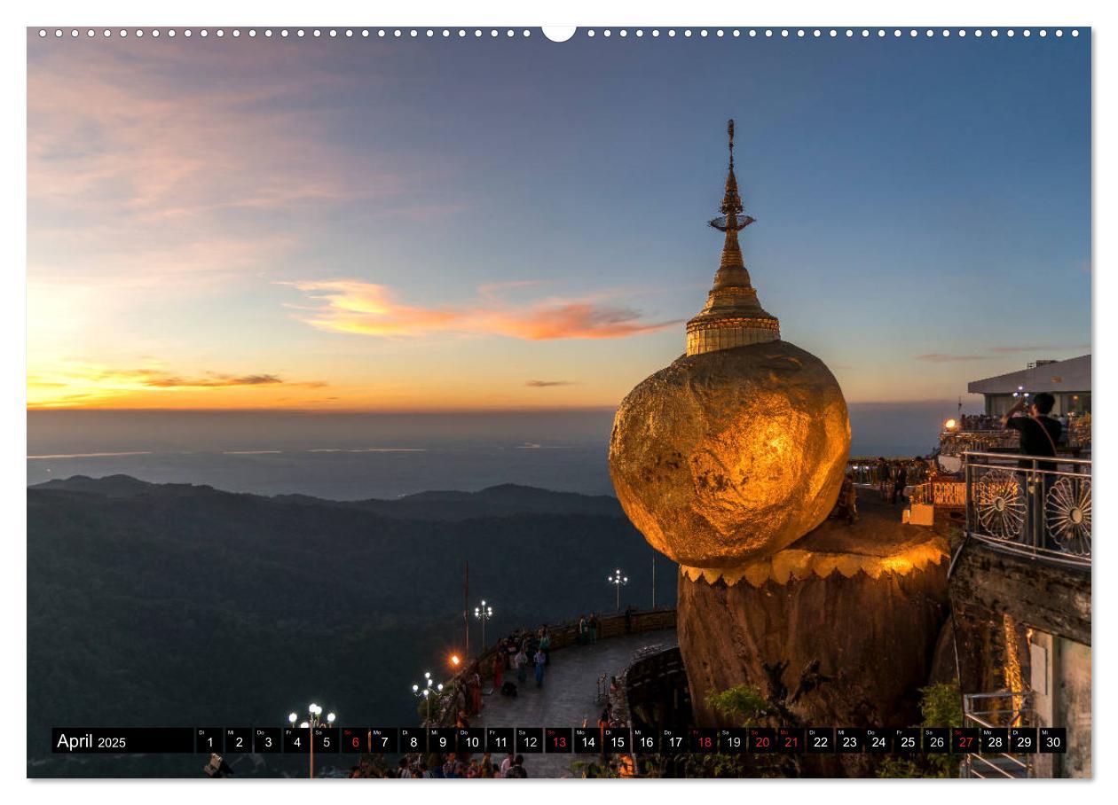 Bild: 9783435681495 | Myanmar - Burma (Wandkalender 2025 DIN A2 quer), CALVENDO...