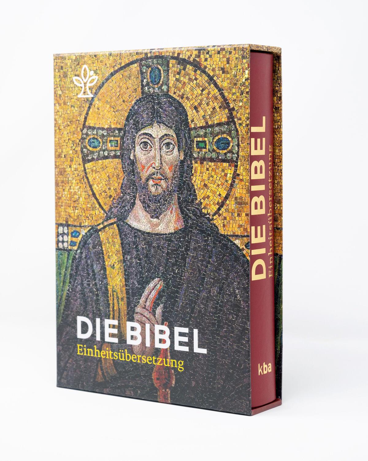 Bild: 9783920609966 | Die Bibel | Einheitsübersetzung mit Bildern von Mosaiken aus Ravenna