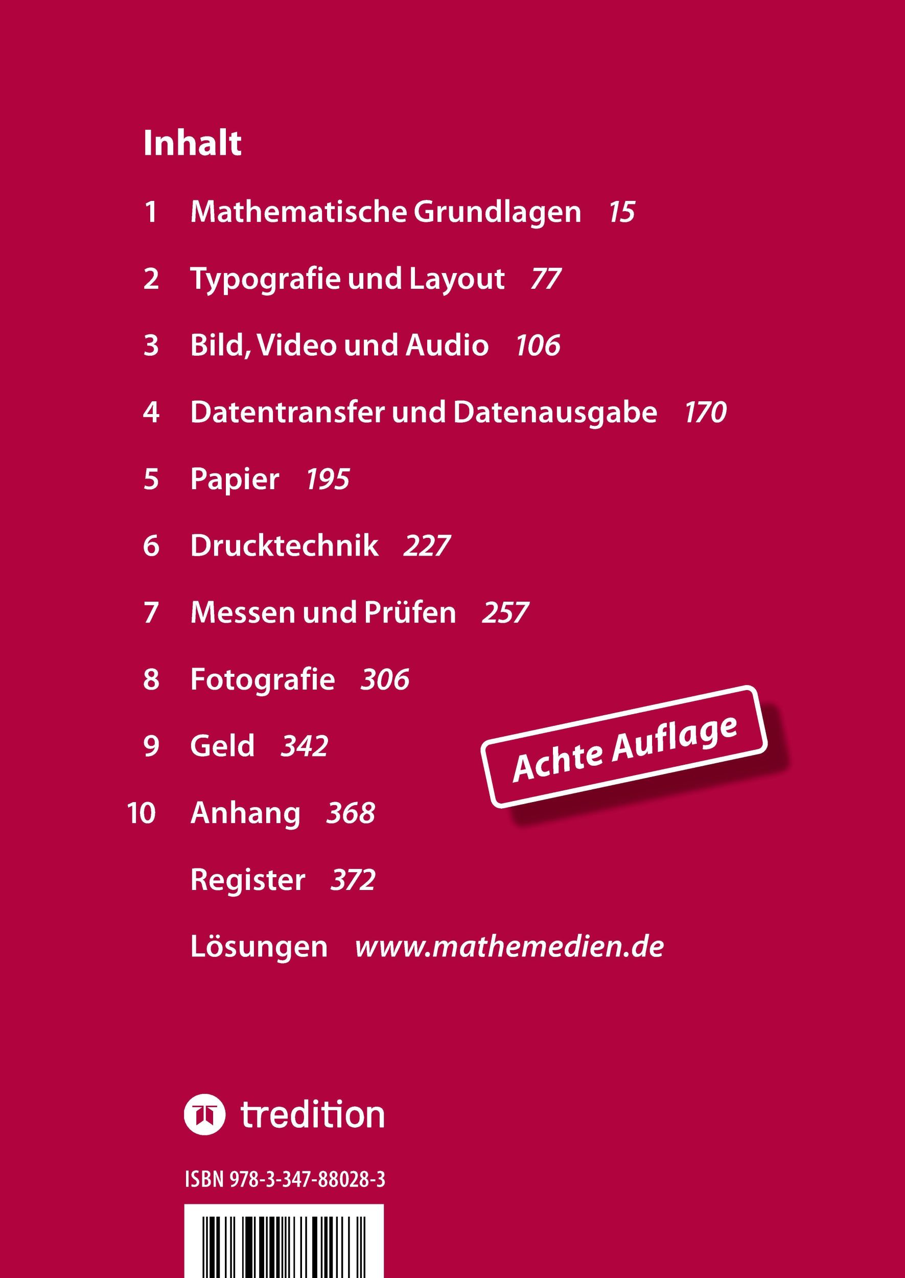 Rückseite: 9783347880283 | MatheMedien | Ulrich Paasch | Buch | HC gerader Rücken kaschiert