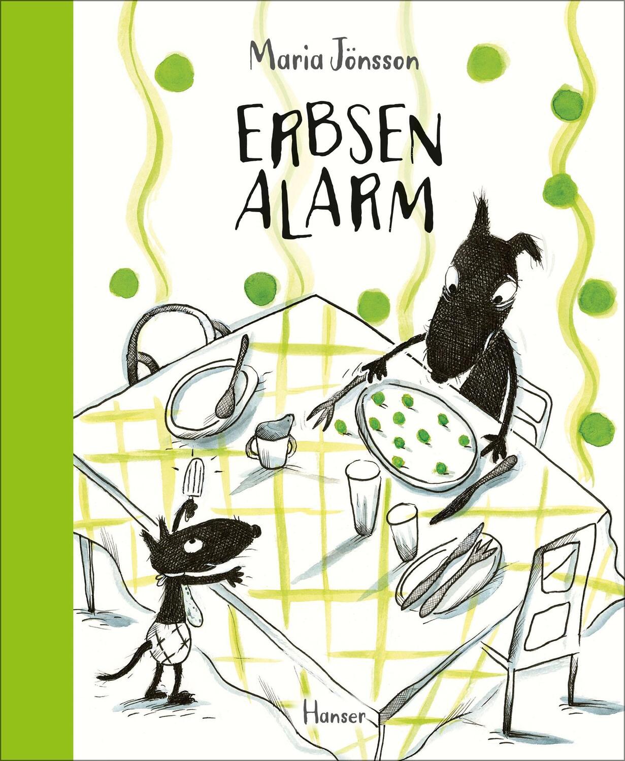 Cover: 9783446258679 | Erbsenalarm | Maria Jönsson | Buch | Durchgehend farbig illustriert
