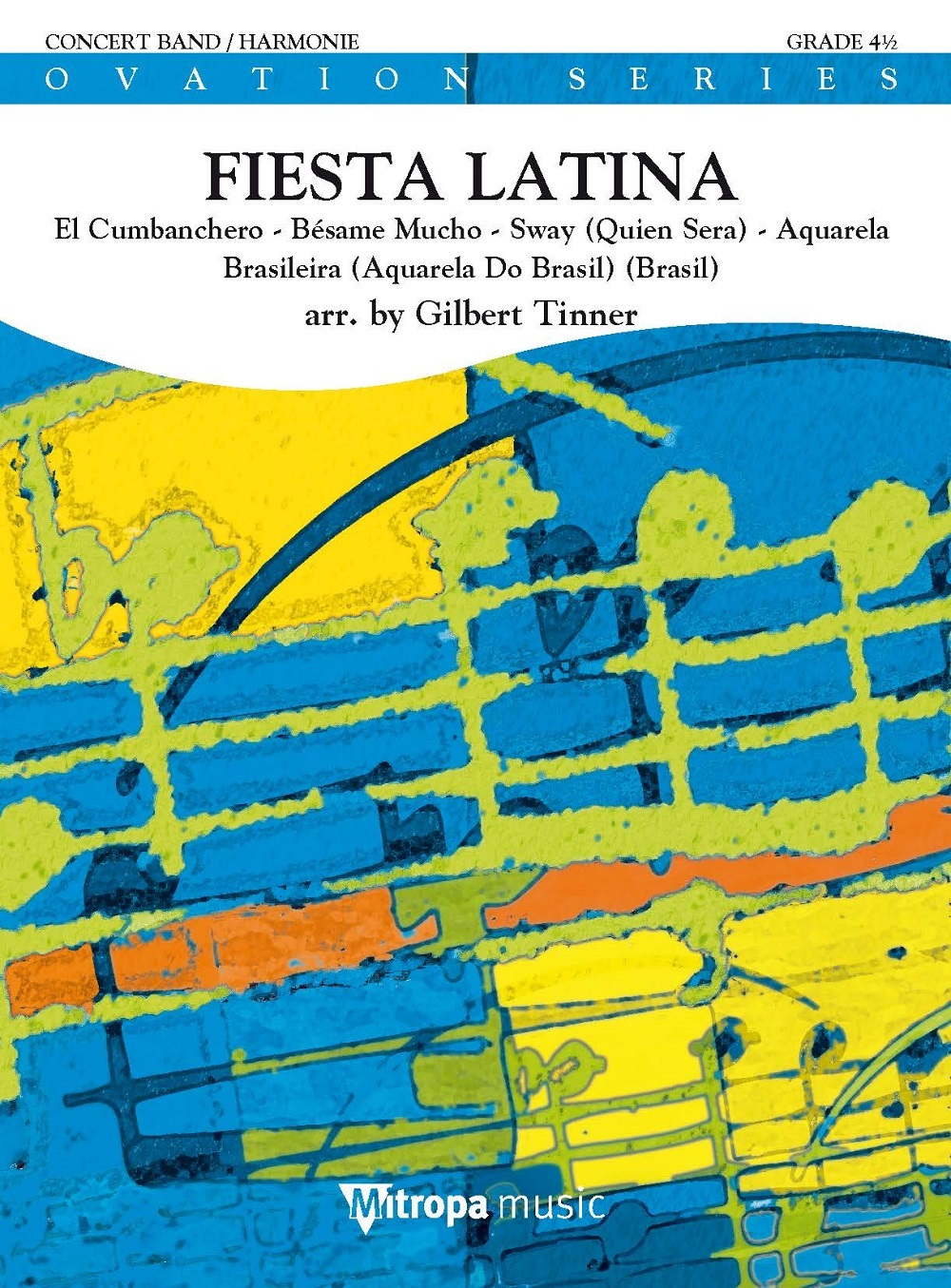 Cover: 9790035246610 | Fiesta Latina | Ovation Series | Partitur + Stimmen | Mitropa Music