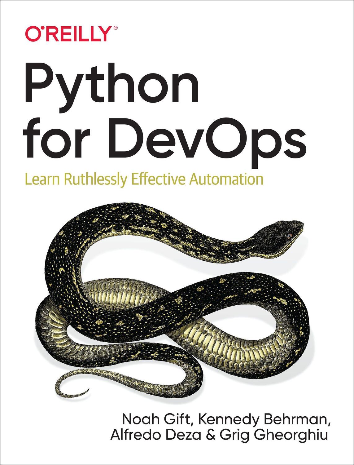 Cover: 9781492057697 | Python for DevOps | Learn Ruthlessly Effective Automation | Buch