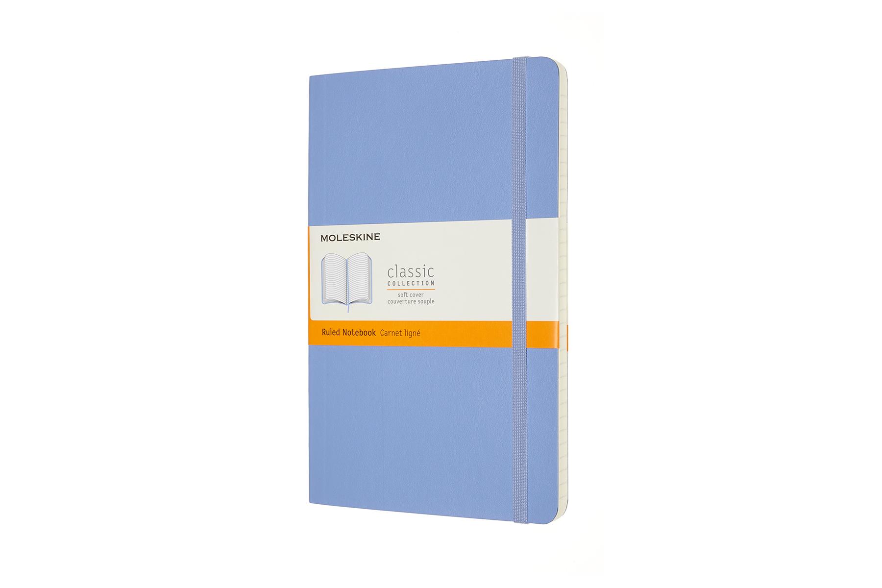 Cover: 8056420850932 | Moleskine Notizbuch Large/A5, Liniert, Weicher Einband, Hortensien...