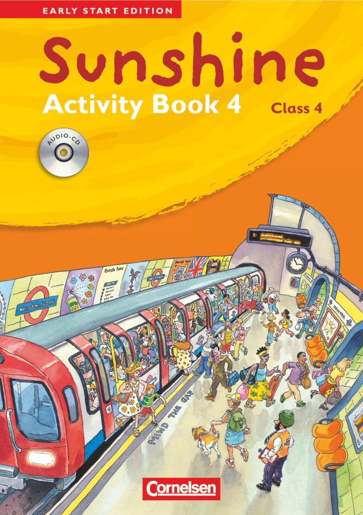 Cover: 9783464346938 | Sunshine - Early Start Edition 4. Activity Book mit Lieder-/Text-CD
