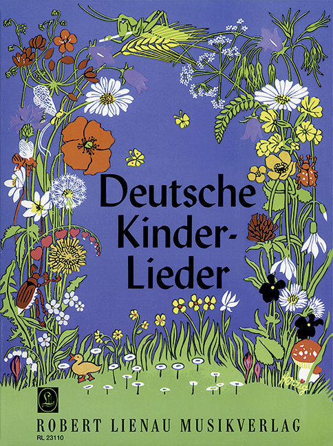 Cover: 9790011231104 | Deutsche Kinderlieder - Klavier | Richard Krentzlin | Broschüre | 1994