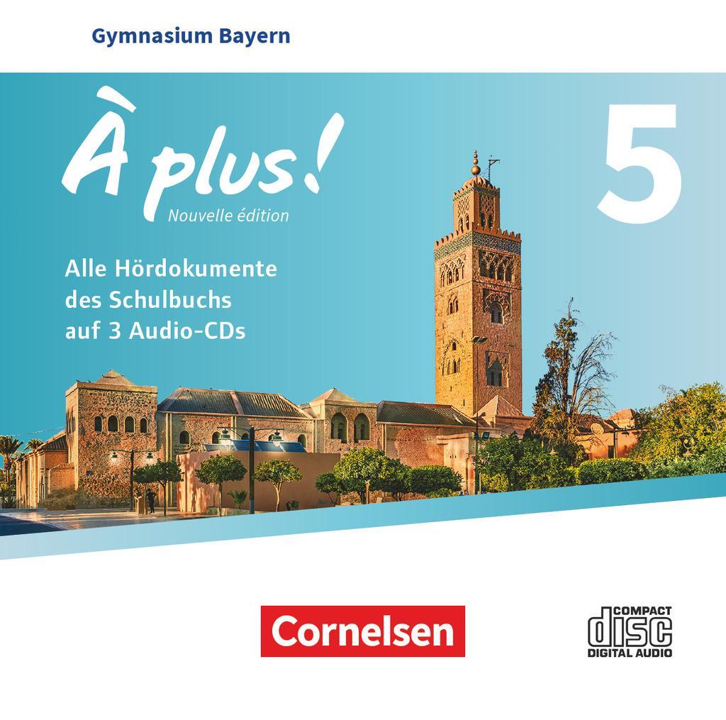 Cover: 9783464247143 | À plus ! - Nouvelle édition - Bayern - Band 5 - Audio-CDs | Audio-CD