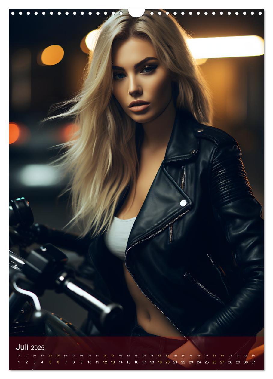 Bild: 9783435844609 | Bikes and Girls: Sexy Mädels auf heißen Mottorrädern (Wandkalender...