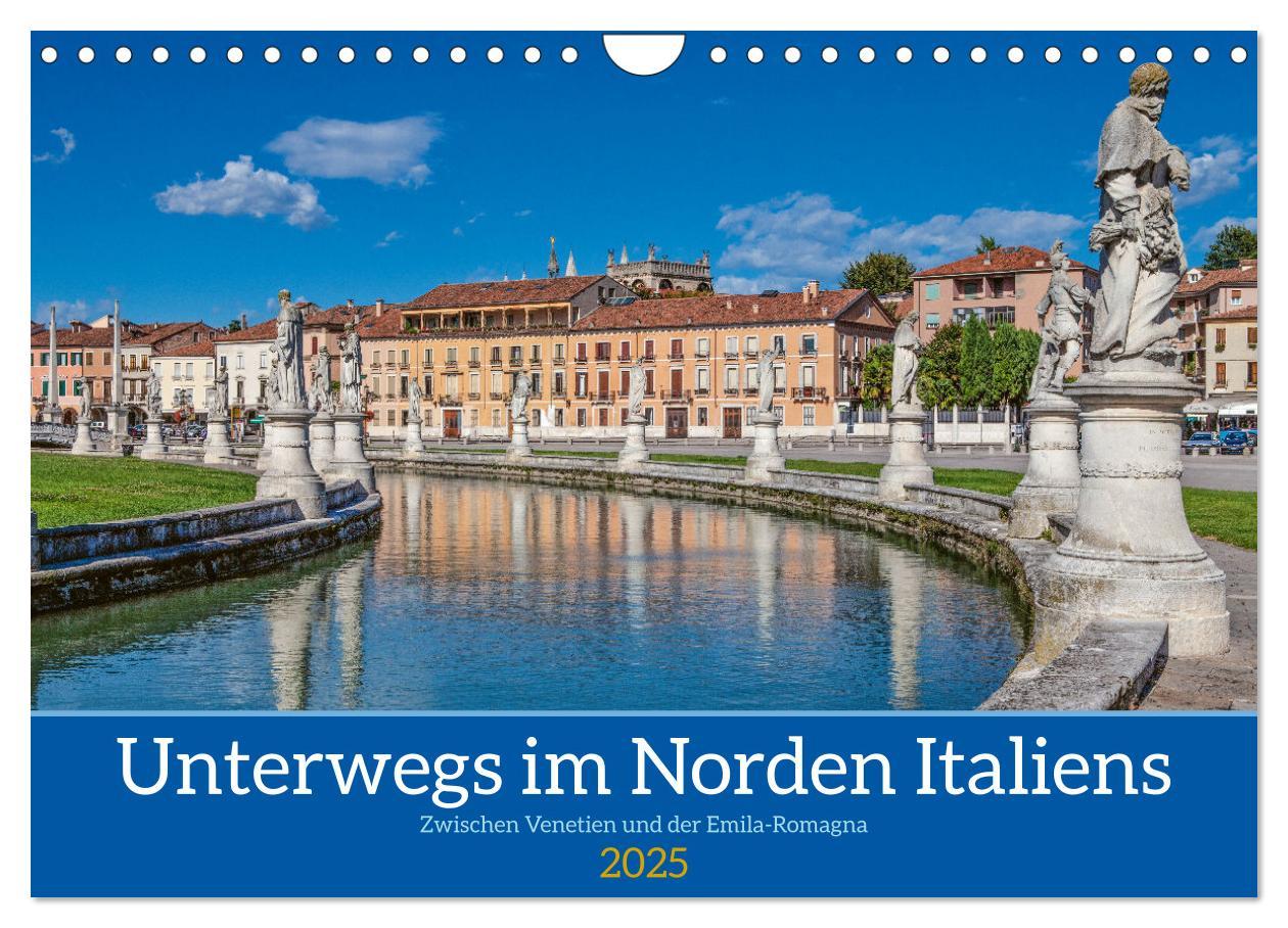 Cover: 9783383764448 | Unterwegs in Norditalien (Wandkalender 2025 DIN A4 quer), CALVENDO...