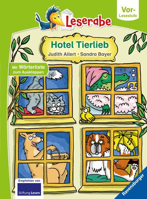 Cover: 9783473461851 | Hotel Tierlieb - Leserabe ab Vorschule - Erstlesebuch für Kinder ab...