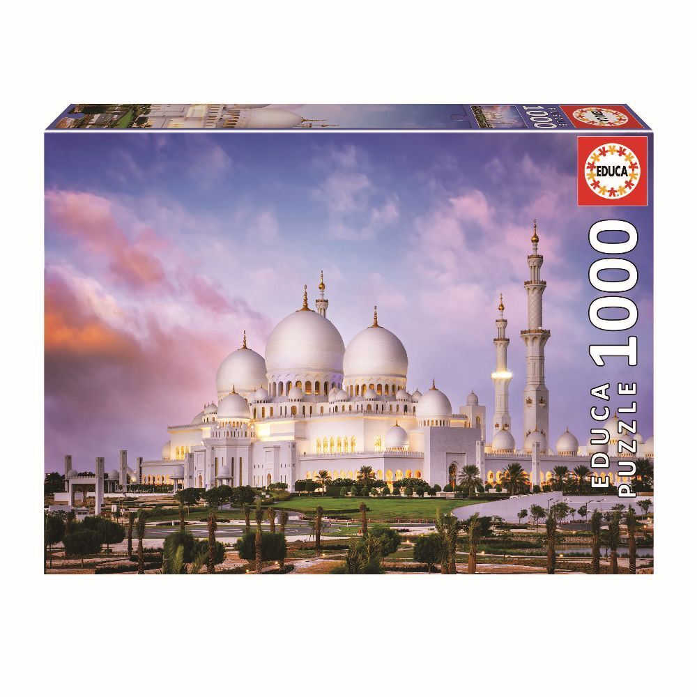 Cover: 8412668196445 | EDUCA - Scheich-Zayid-Moschee 1000 Teile Puzzle | Spiel | 2023 | Educa