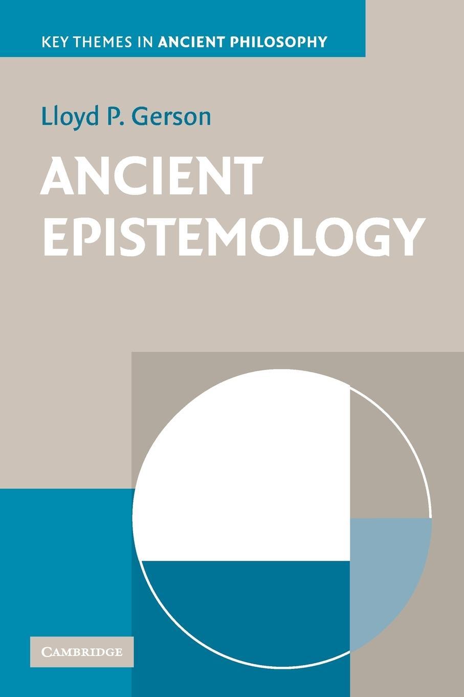 Cover: 9780521691895 | Ancient Epistemology | Lloyd P. Gerson | Taschenbuch | Paperback