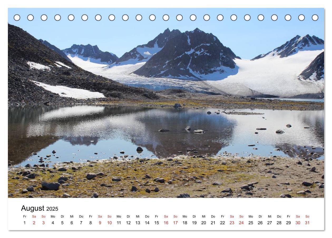 Bild: 9783435745555 | Svalbard 2025 (Tischkalender 2025 DIN A5 quer), CALVENDO...