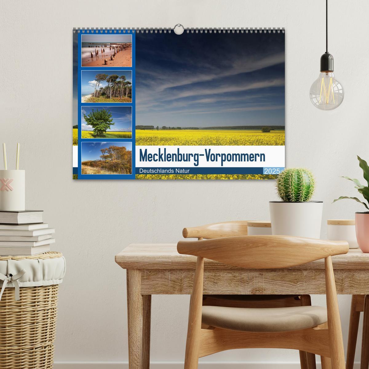 Bild: 9783435780174 | Mecklenburg-Vorpommern (Wandkalender 2025 DIN A3 quer), CALVENDO...