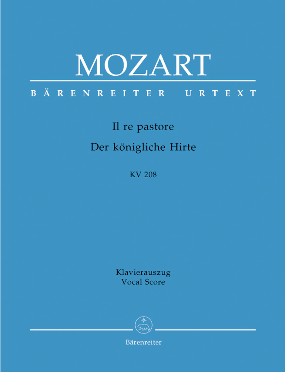 Cover: 9790006507153 | Il re pastore/Der königliche Hirte KV 208 | Wolfgang A Mozart | Buch