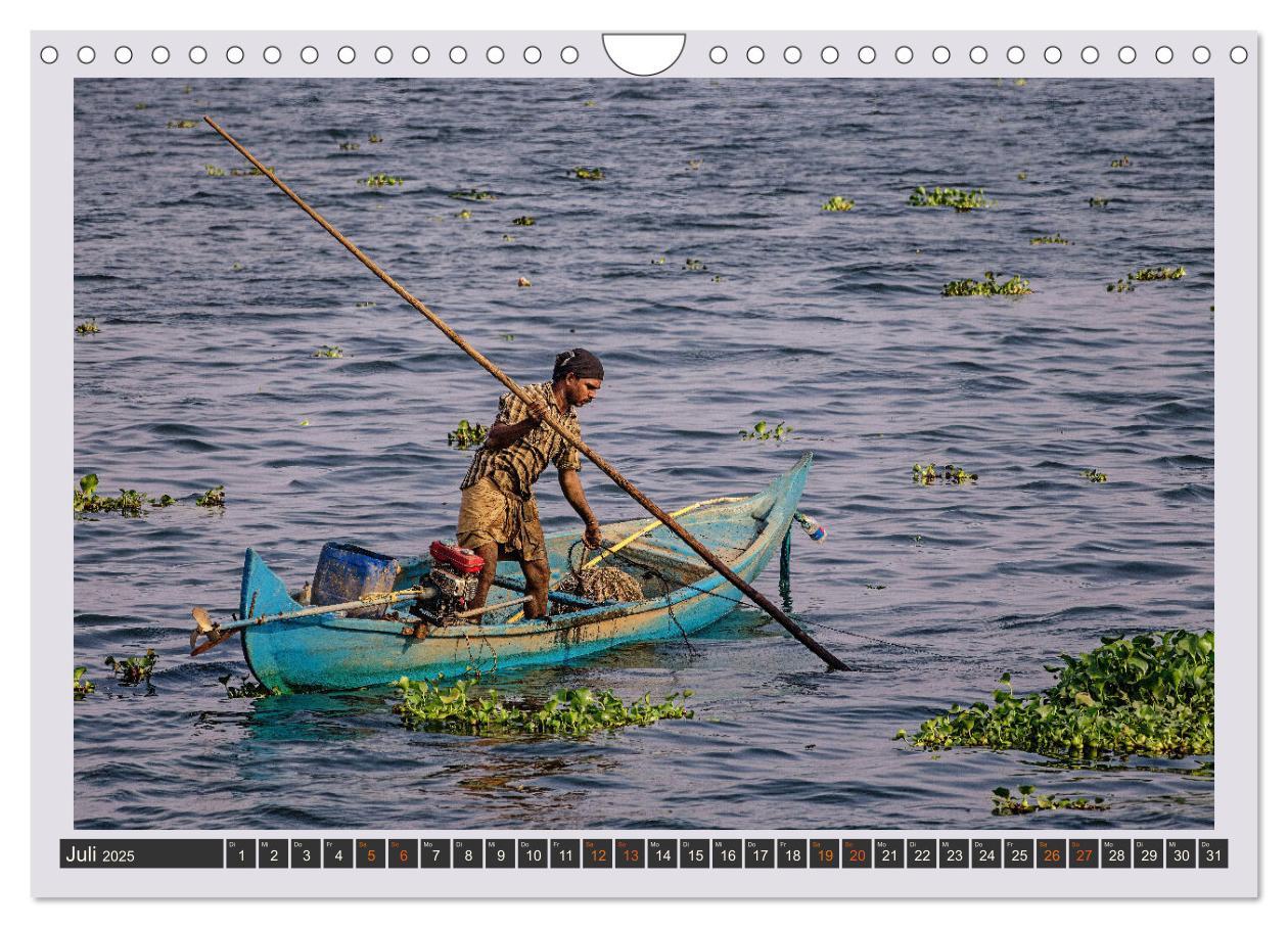 Bild: 9783435069859 | Kerala Backwaters - mit dem Hausboot durch die tropische Wasserwelt...