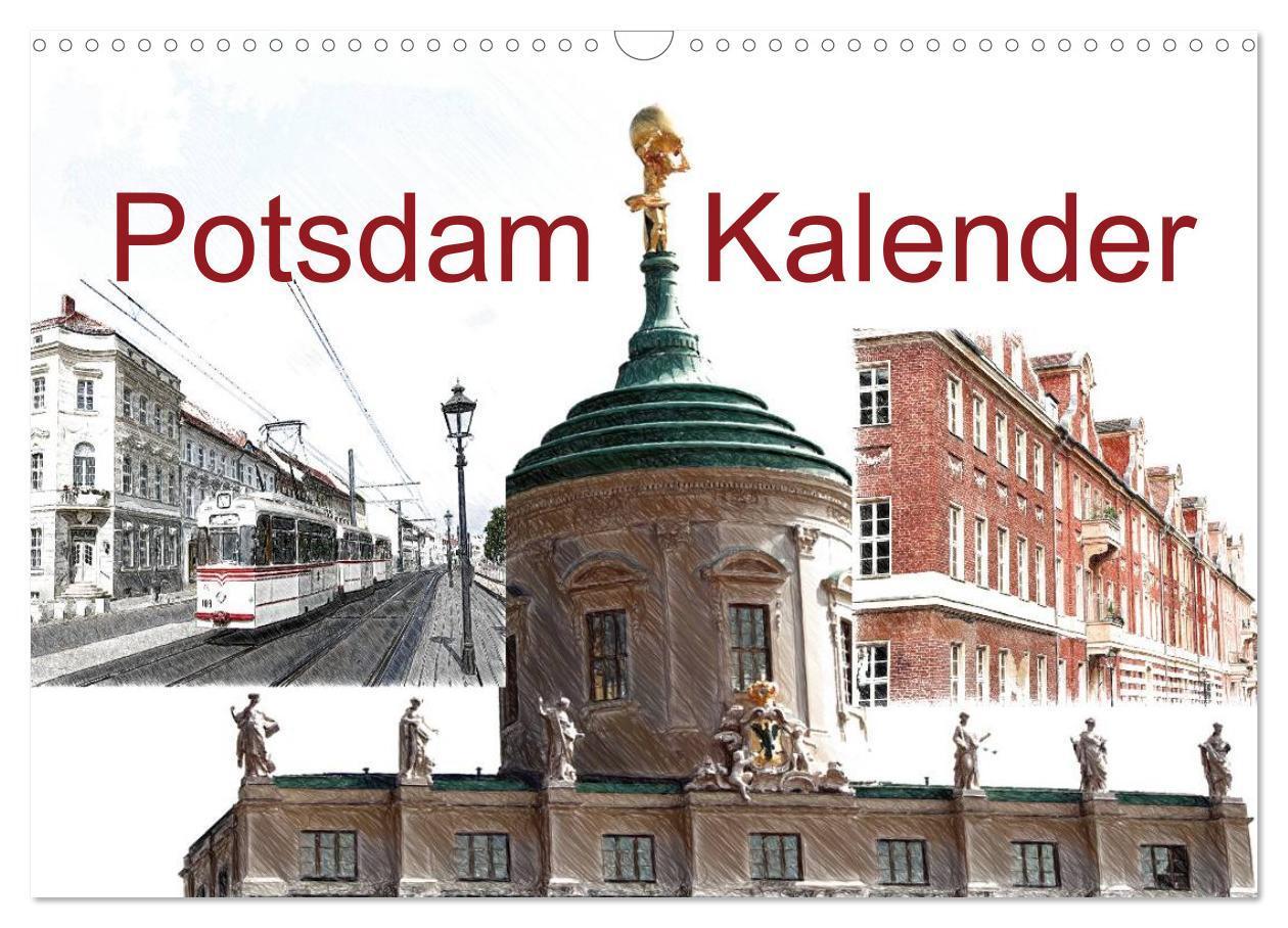 Cover: 9783435722648 | Potsdam Kalender (Wandkalender 2025 DIN A3 quer), CALVENDO...