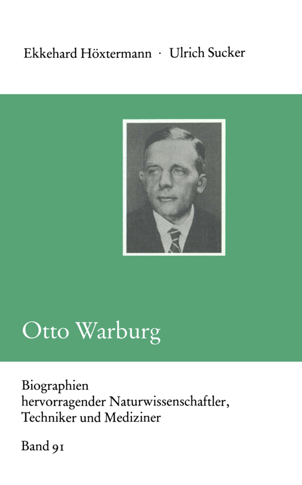 Cover: 9783322006905 | Otto Warburg | Ekkehard Höxtermann | Taschenbuch | 181 S. | Deutsch