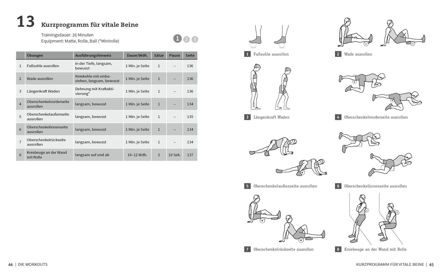 Bild: 9783742316097 | 50 Workouts mit Faszienrolle und Ball | Torsten Pfitzer | Taschenbuch