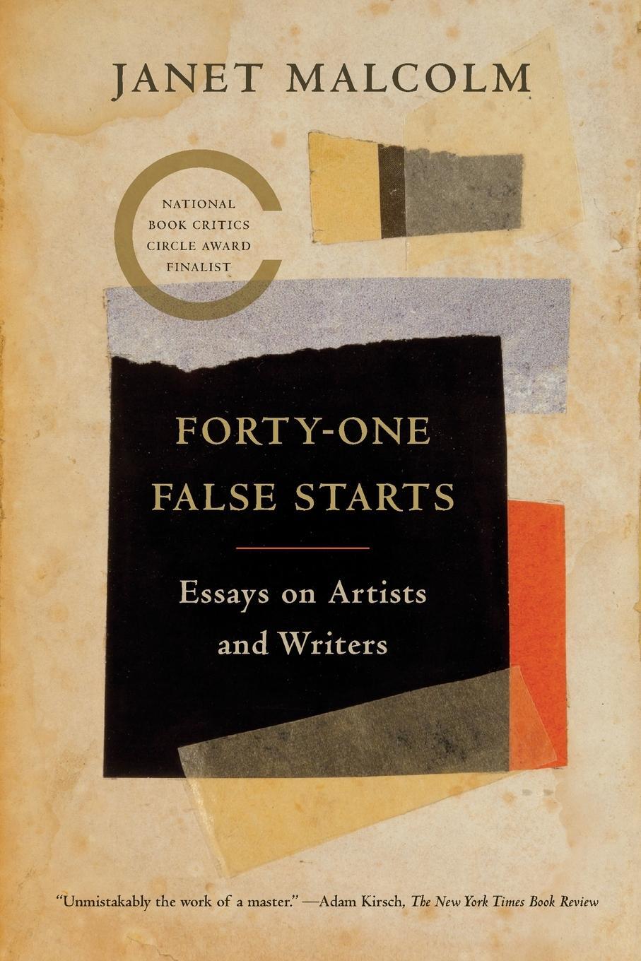 Cover: 9780374534585 | Forty-one False Starts | Janet Malcolm | Taschenbuch | Paperback