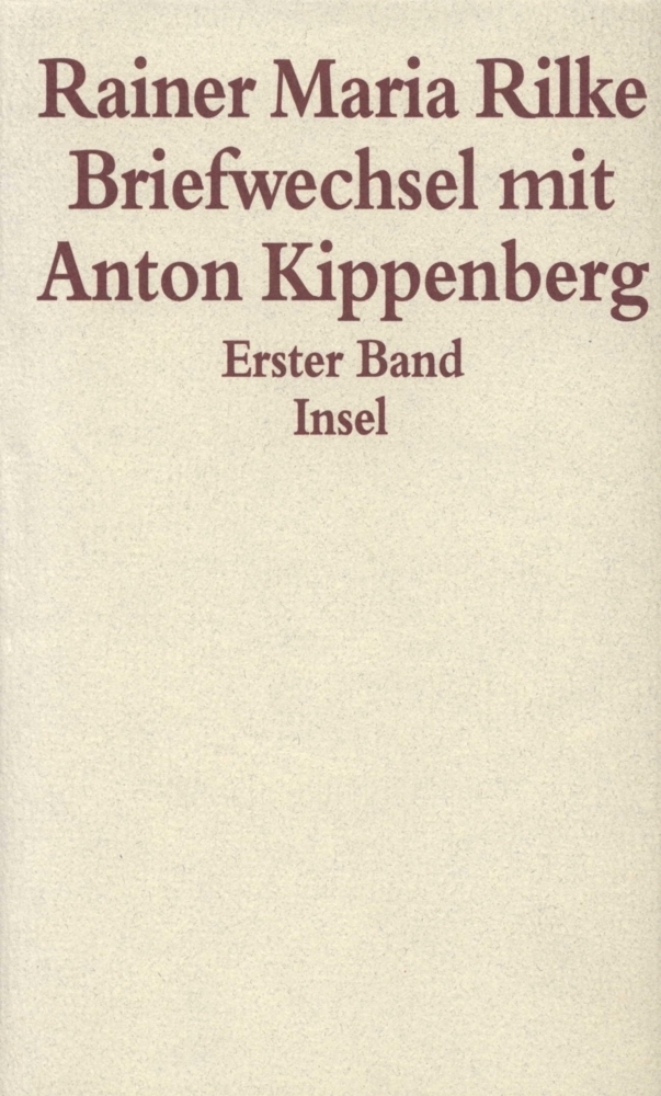 Cover: 9783458167310 | Briefwechsel mit Anton Kippenberg 1906-1926, 2 Teile | 1906 bis 1926