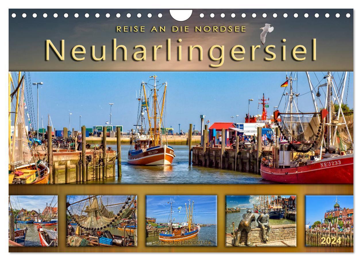Cover: 9783675575363 | Reise an die Nordsee - Neuharlingersiel (Wandkalender 2024 DIN A4...