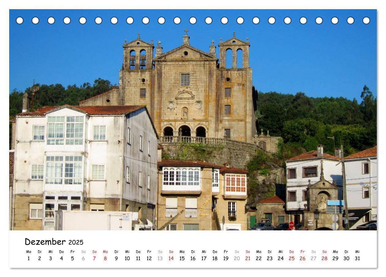 Bild: 9783435557042 | Camino Portugues - Jakobsweg (Tischkalender 2025 DIN A5 quer),...