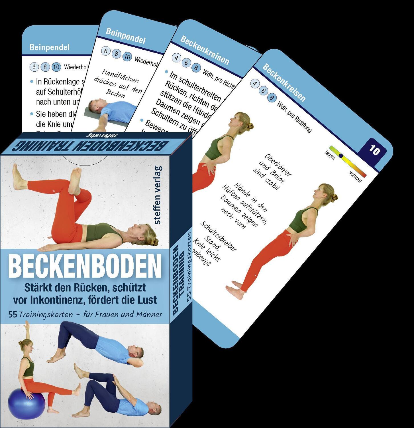 Cover: 9783957991294 | Trainingskarten Beckenboden | Ronald Thomschke (u. a.) | Taschenbuch
