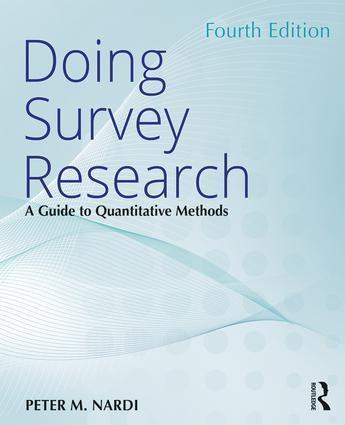 Cover: 9781138043398 | Doing Survey Research | A Guide to Quantitative Methods | Nardi | Buch