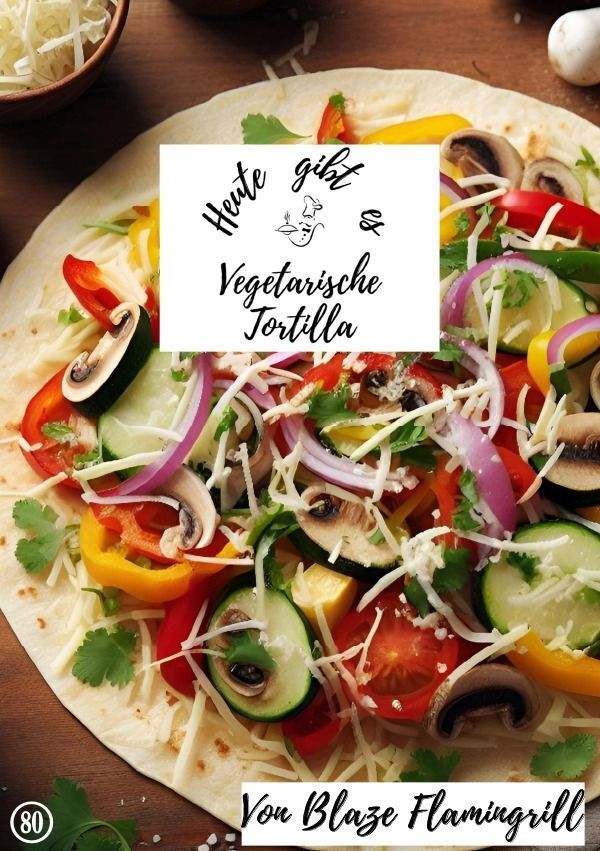 Cover: 9783758420979 | Heute gibt es - vegetarische Tortilla | Blaze Flamingrill | Buch