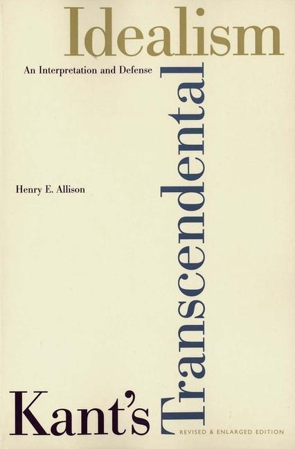 Cover: 9780300102666 | Kant's Transcendental Idealism | An Interpretation and Defense | Buch