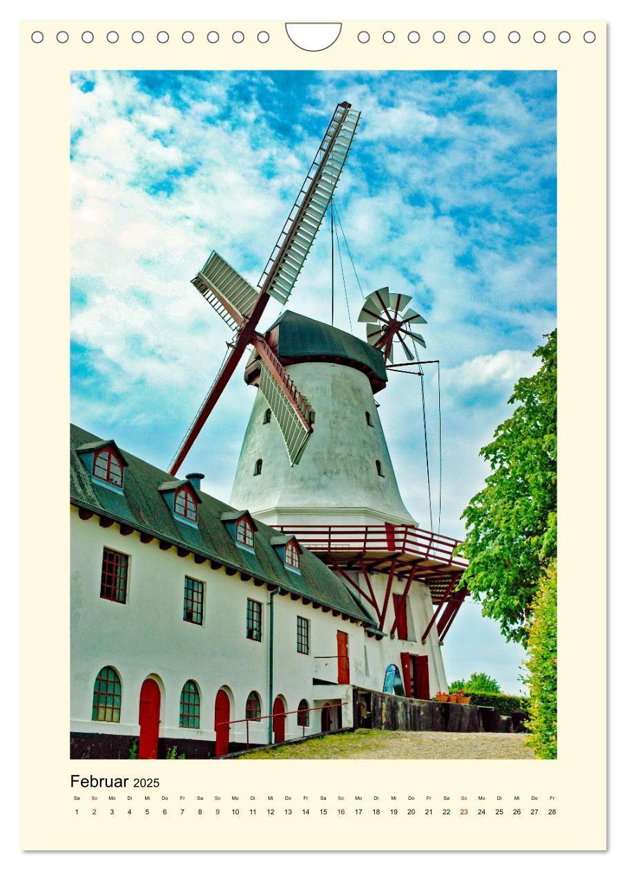 Bild: 9783435844104 | Nostalgie Windmühlen (Wandkalender 2025 DIN A4 hoch), CALVENDO...