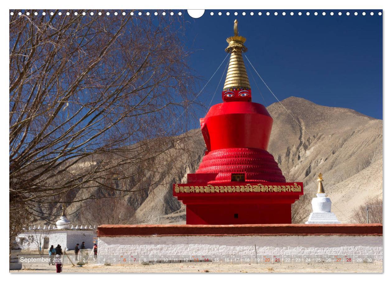 Bild: 9783435374021 | Stupas ¿ Buddhistische Sakralbauten 2025 (Wandkalender 2025 DIN A3...