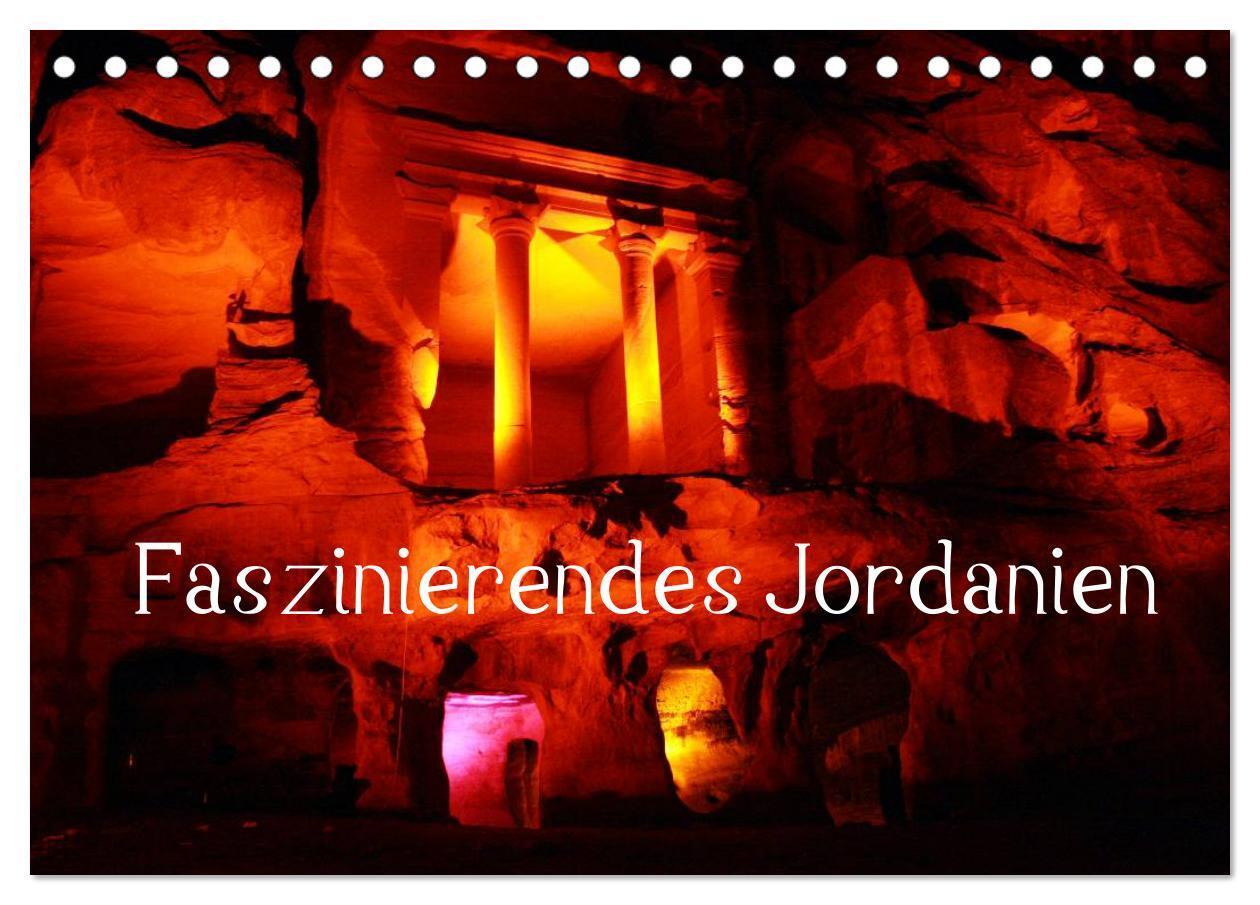 Cover: 9783435641239 | Faszinierendes Jordanien (Tischkalender 2025 DIN A5 quer), CALVENDO...