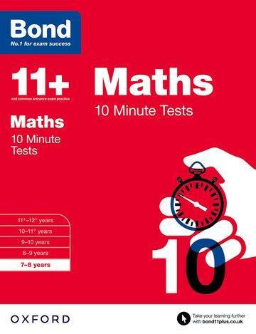 Cover: 9780192740564 | Bond 11+: Maths: 10 Minute Tests | 7-8 years | Bond 11 (u. a.) | Buch