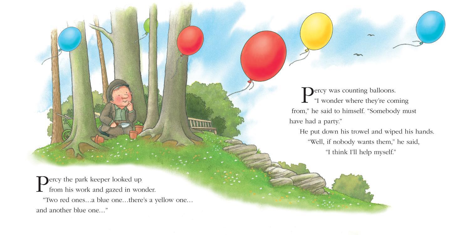 Bild: 9780008642075 | Hedgehog's Balloon | A Percy the Park Keeper Story | Nick Butterworth