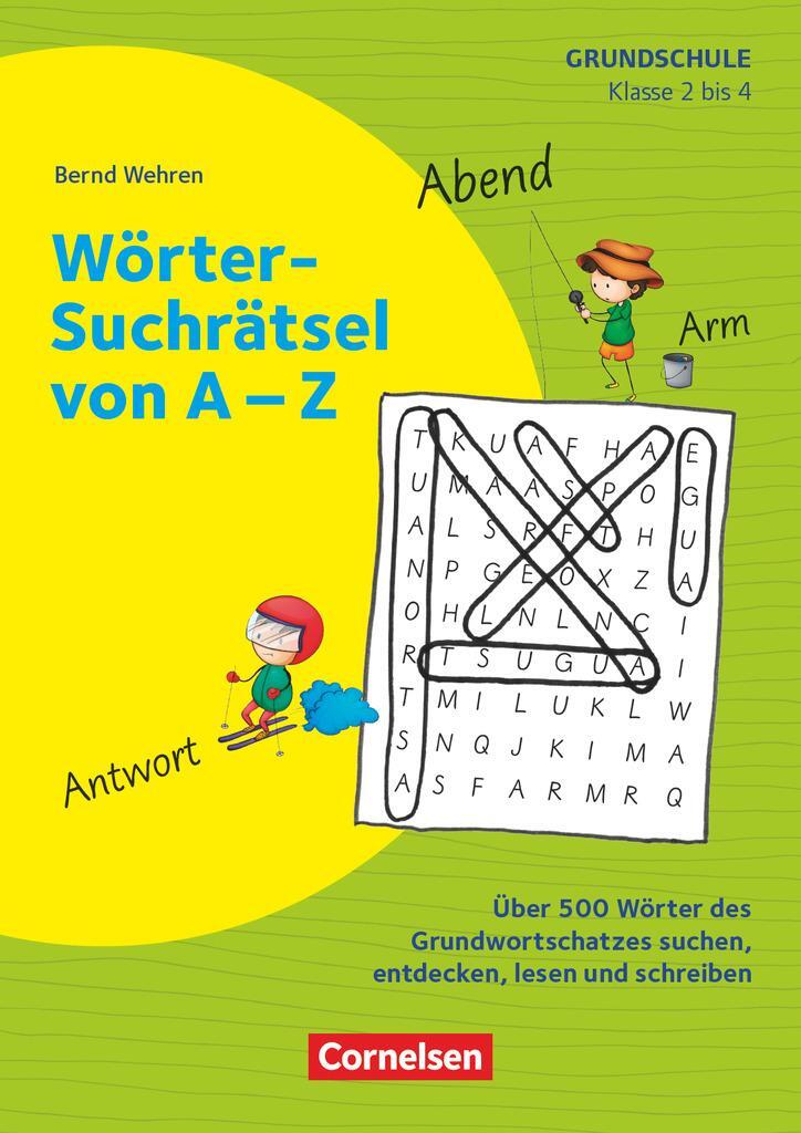 Cover: 9783589167296 | Klasse 2/3 - Wörter-Suchrätsel von A-Z | Bernd Wehren | Broschüre