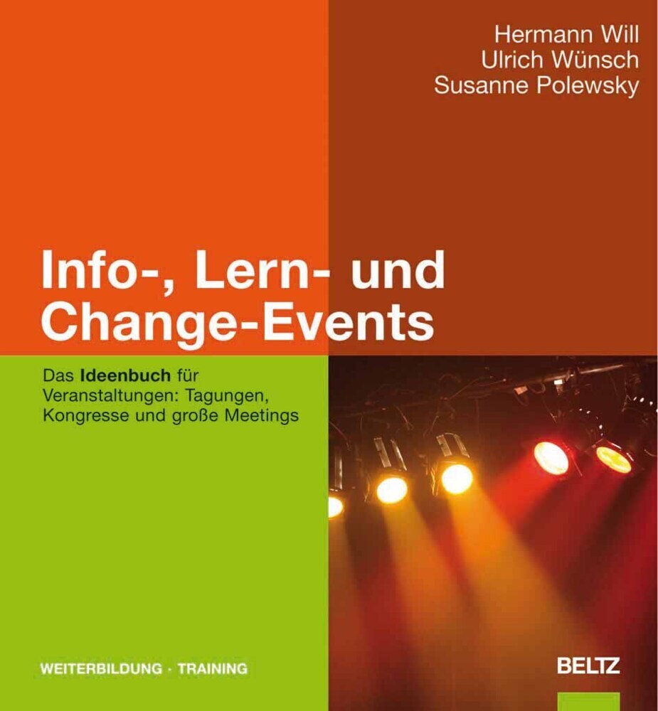 Cover: 9783407364647 | Info-, Lern- und Change-Events | Hermann Will (u. a.) | Buch | 480 S.