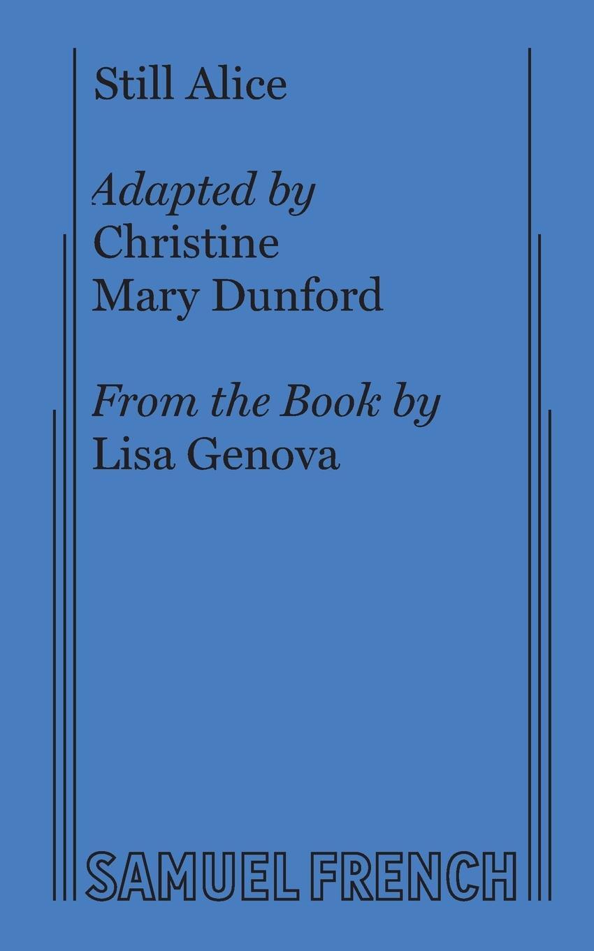 Cover: 9780573707117 | Still Alice | Christine Mary Dunford (u. a.) | Taschenbuch | Paperback