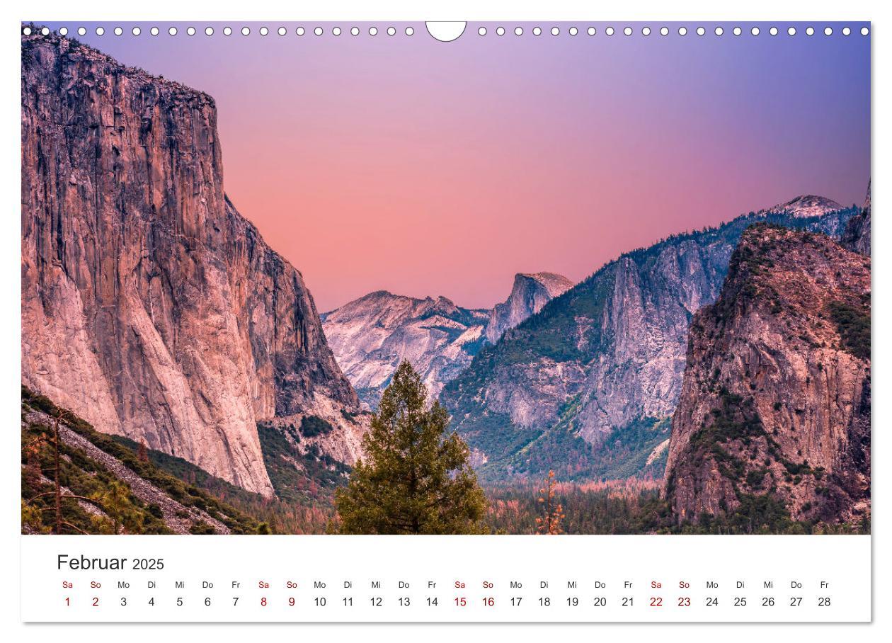 Bild: 9783435354863 | Yosemite - Nationalpark (Wandkalender 2025 DIN A3 quer), CALVENDO...