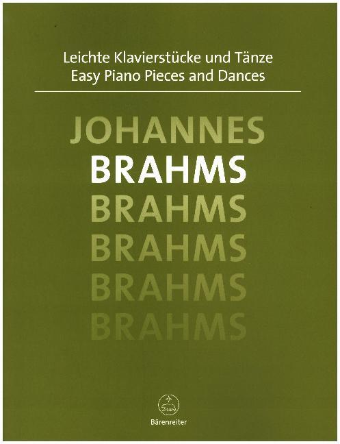 Cover: 9790006500772 | Leichte Klavierstucke &amp; Tanze | Johannes Brahms | Buch | Deutsch