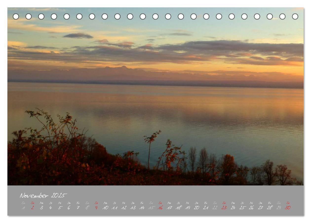 Bild: 9783435469437 | Farbrausch Bodensee (Tischkalender 2025 DIN A5 quer), CALVENDO...