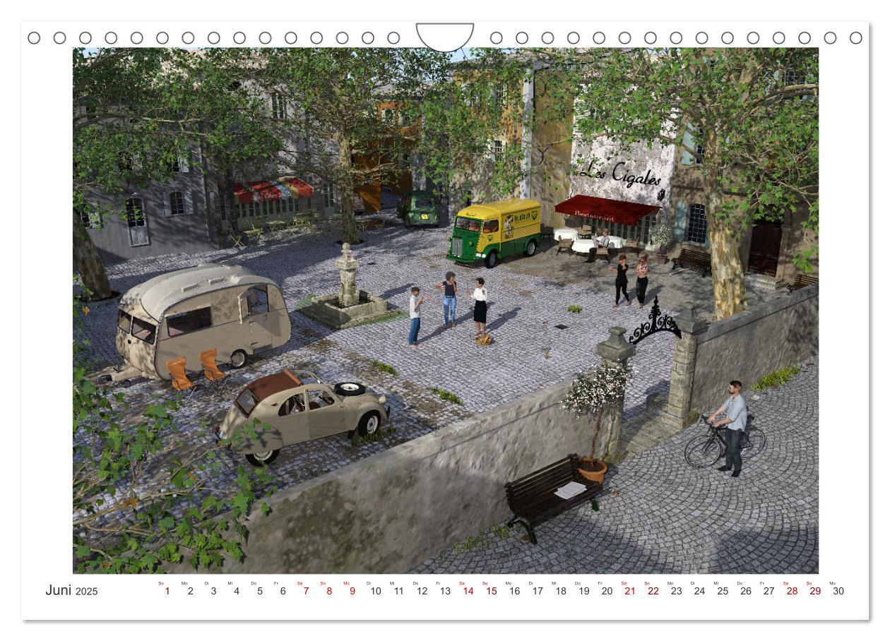 Bild: 9783435070114 | Vintage Caravaning (Wandkalender 2025 DIN A4 quer), CALVENDO...