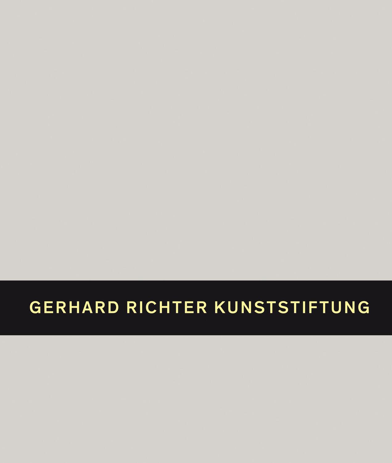 Cover: 9783753300474 | Gerhard Richter. Kunststiftung | Buch | Deutsch | 2021