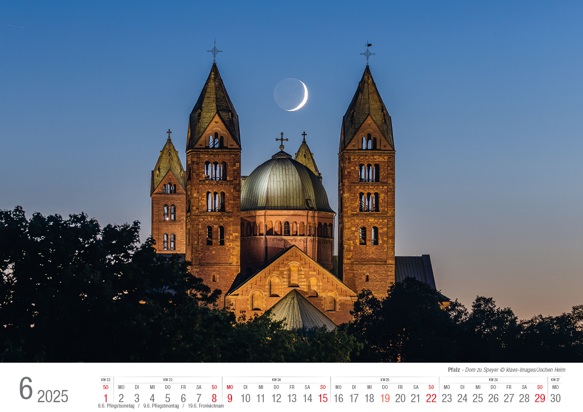 Bild: 9783965352384 | Die Pfalz 2025 Bildkalender A3 Spiralbindung | Holger Klaes | Kalender