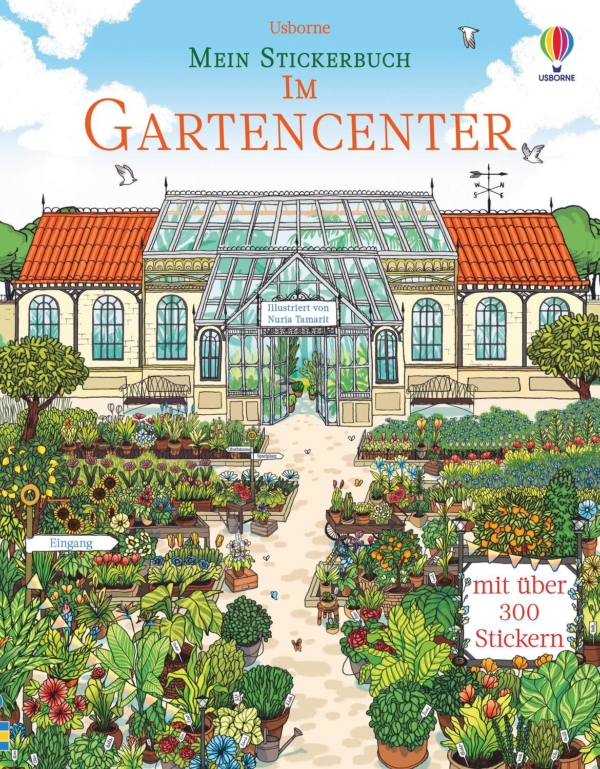 Cover: 9781789414332 | Mein Stickerbuch: Im Gartencenter | Struan Reid | Taschenbuch | 2021