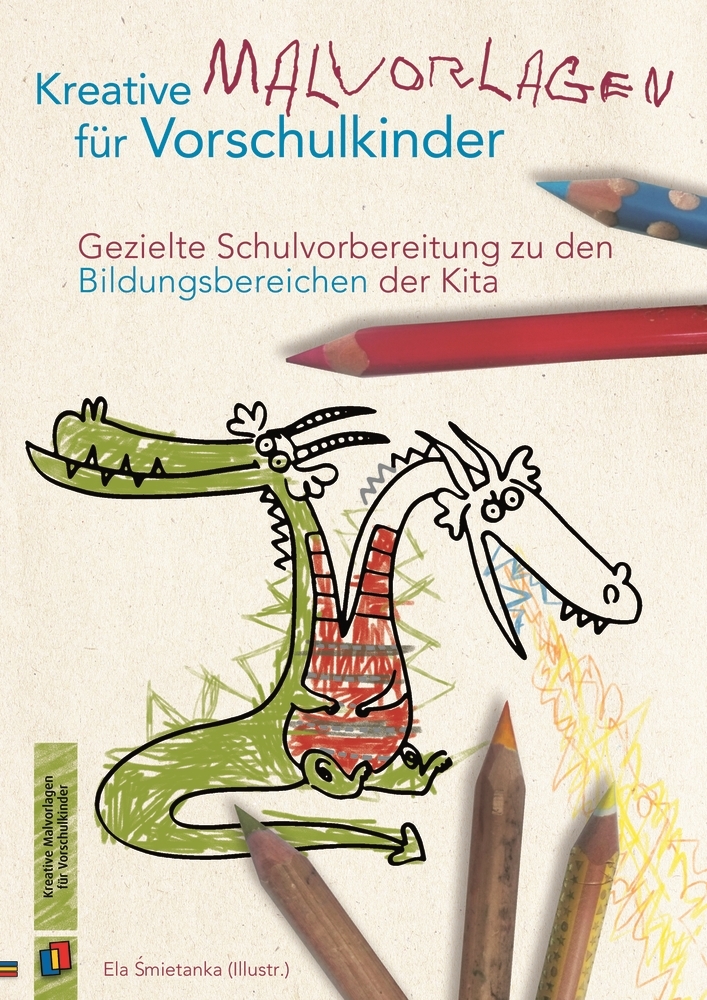 Cover: 9783834631213 | Kreative Malvorlagen für Vorschulkinder | Ruhr | Broschüre | Geheftet